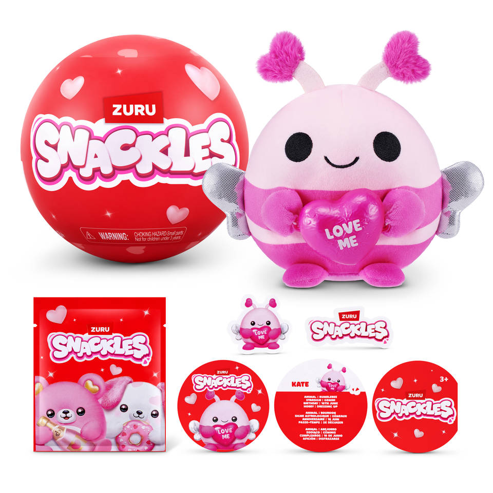 Snackles Seasonal Valentine knuffeldier
