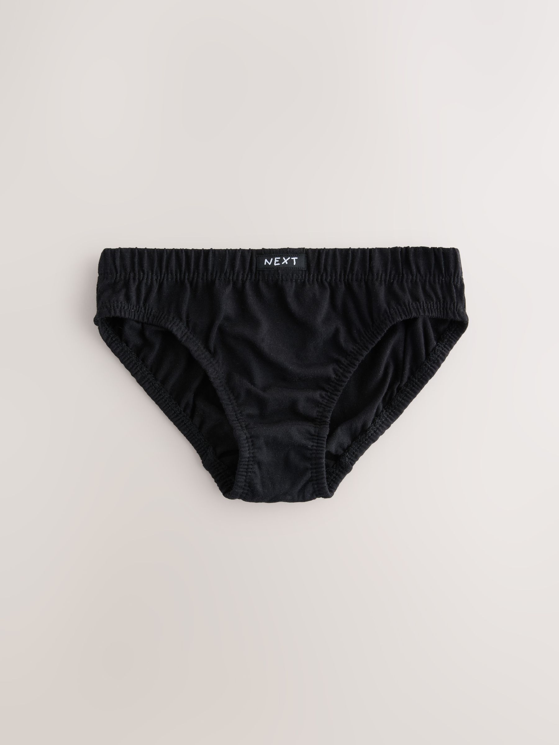 Monochroom - 100% katoenen slip verpakking van 7 (1,5 - 16 jr)