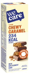 WeCare Meal Replacement Bars Chewy Caramel 120GR