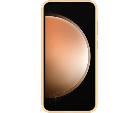 Samsung S23FE Silicone Case Apricot