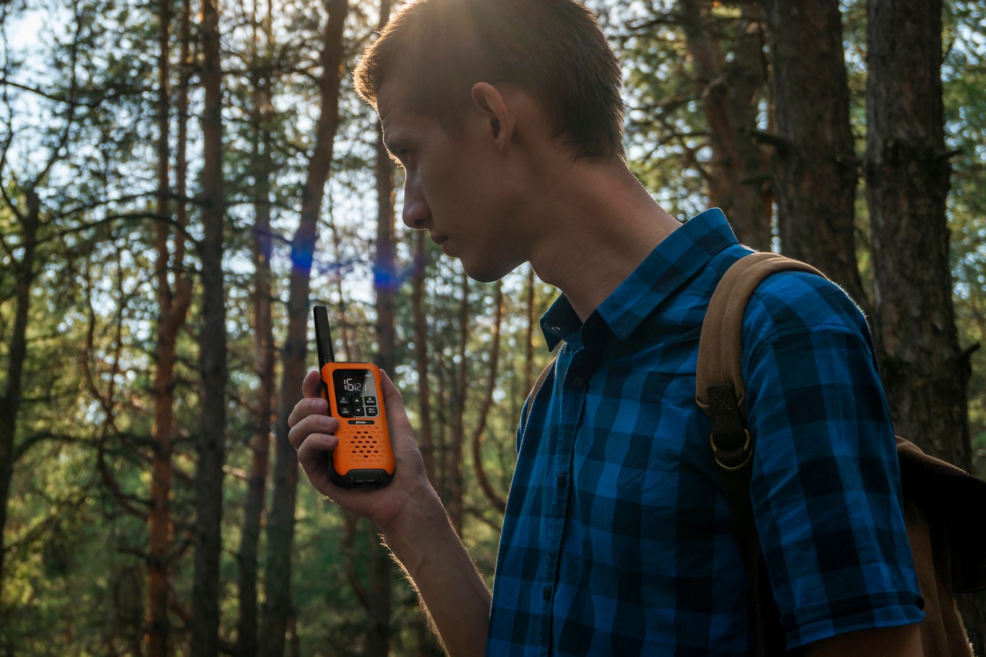 Alecto FR300OE set van 2 robuuste walkie talkies