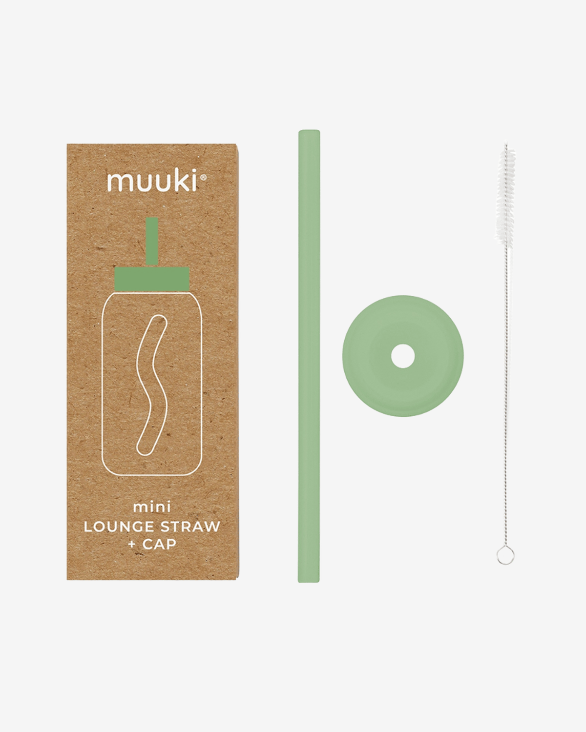 Flaskelokk m/ sugerør til Muuki Mini – Lounge Straw Cap
