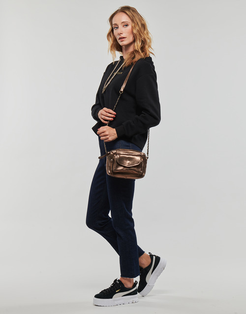 Pieces - PCCHILLI LS AMOUR HOODIE KAC FC - Noir