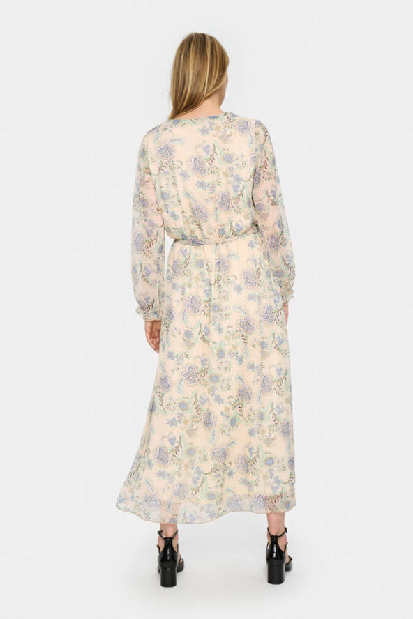 Saint Tropez DojaSZ Maxi Dress Creme vintage paisley