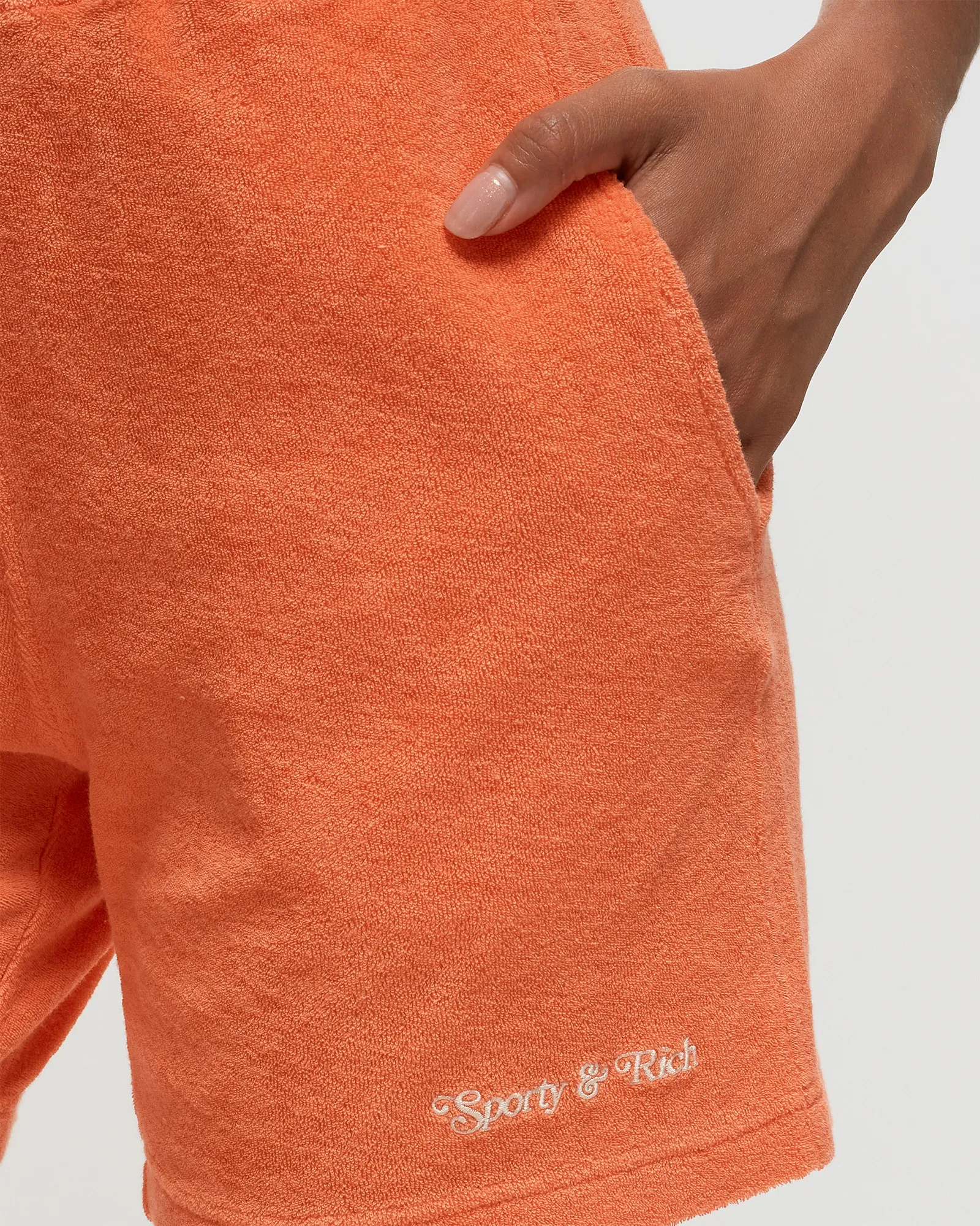 Sporty & Rich New York Tennis Club Terry Gym Short