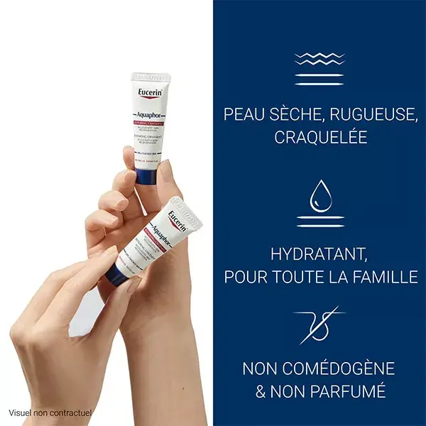 Bálsamo Reparador para Pele Seca Eucerin Aquaphor 2 x 10ml