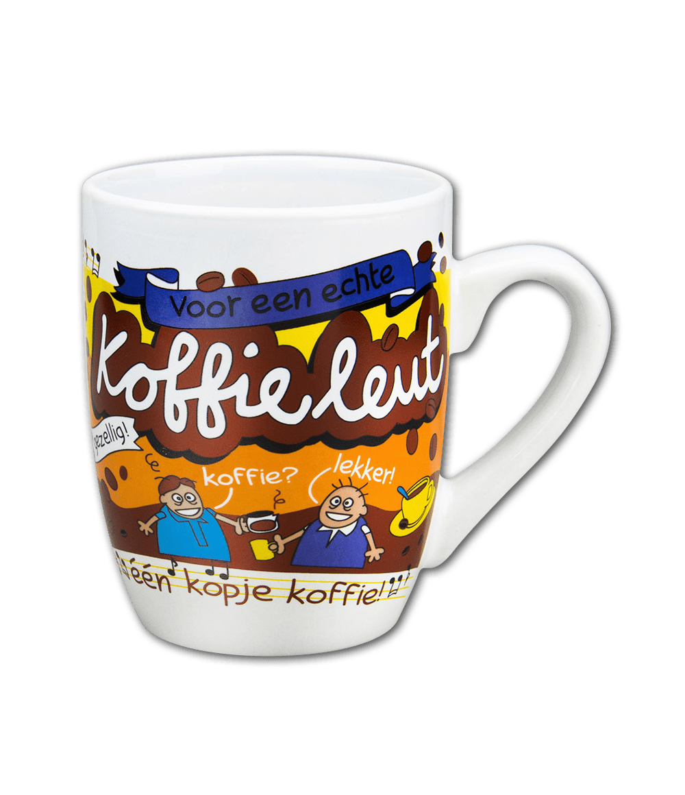 Mok Koffieleut 12cm