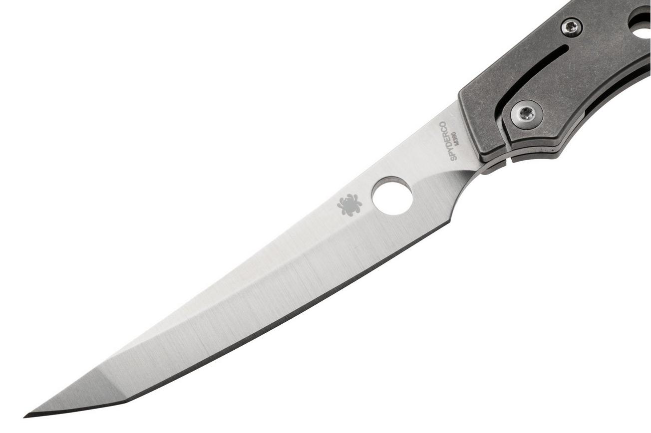 Spyderco COBOL C273TIP Böhler M390, Titanium, slipjoint zakmes, Paul Alexander design