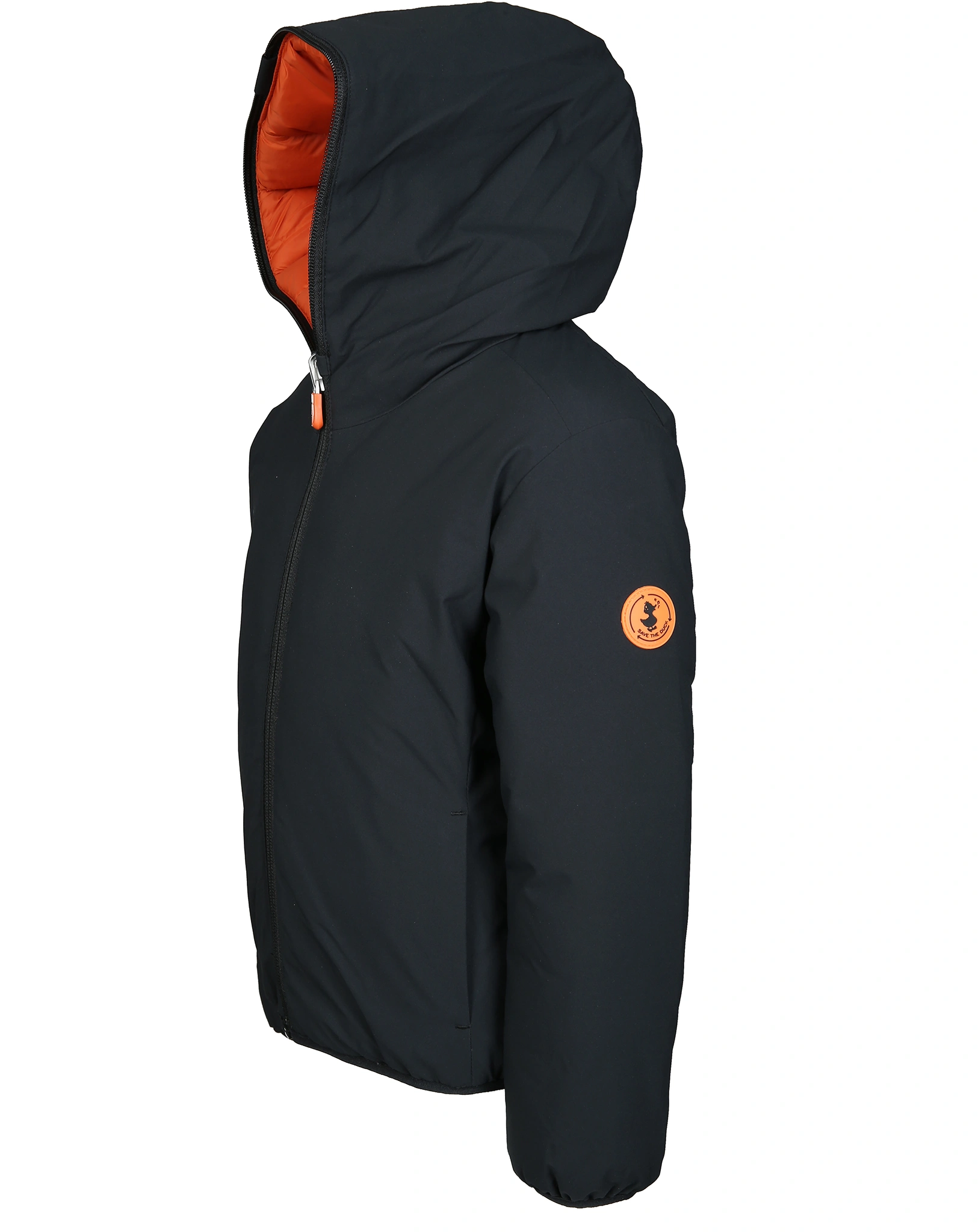 Funktions-Winterjacke OLIVER MATT zum Wenden in black/ginger