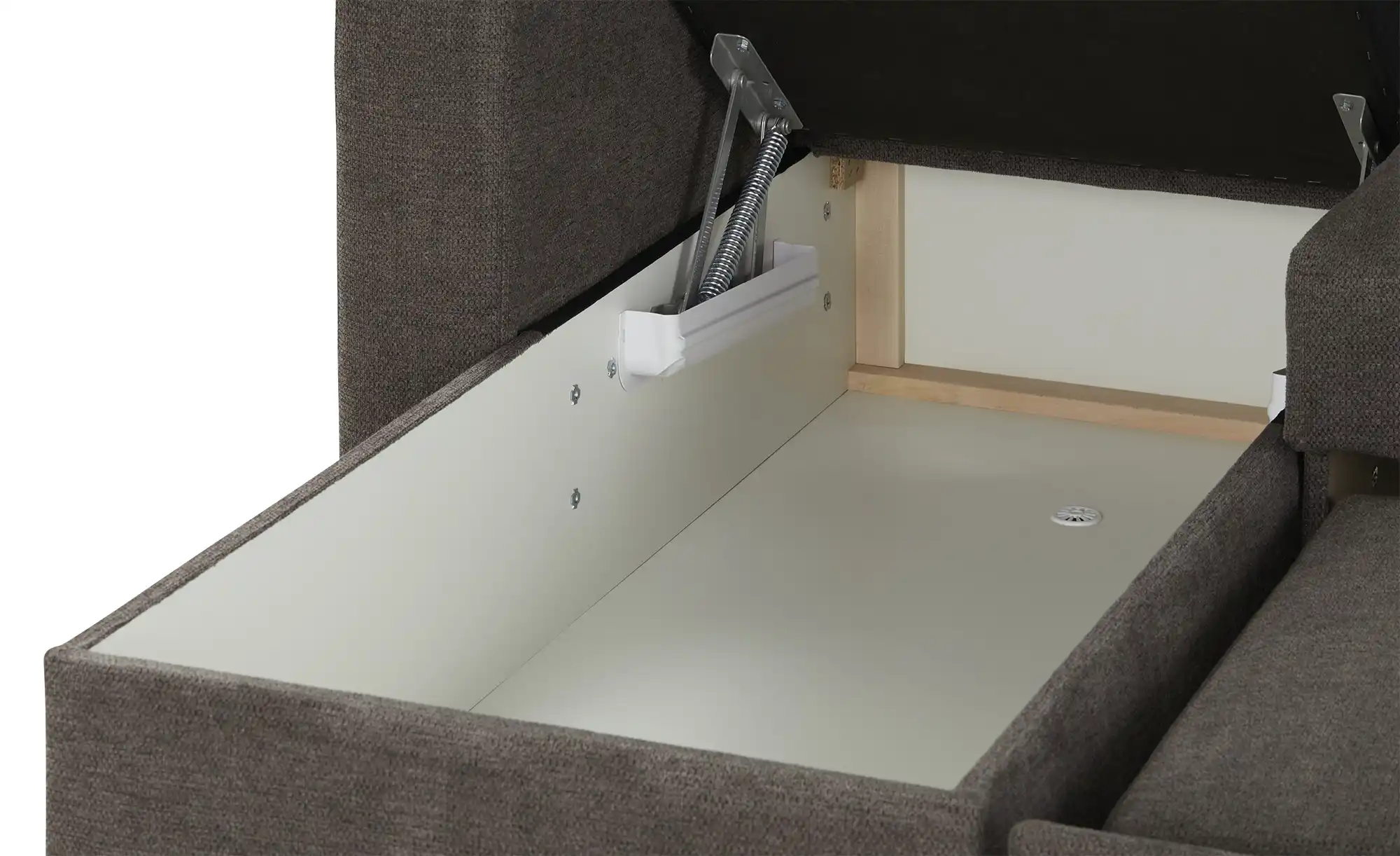 Ecksofa  mit Schlaffunktion Mocca