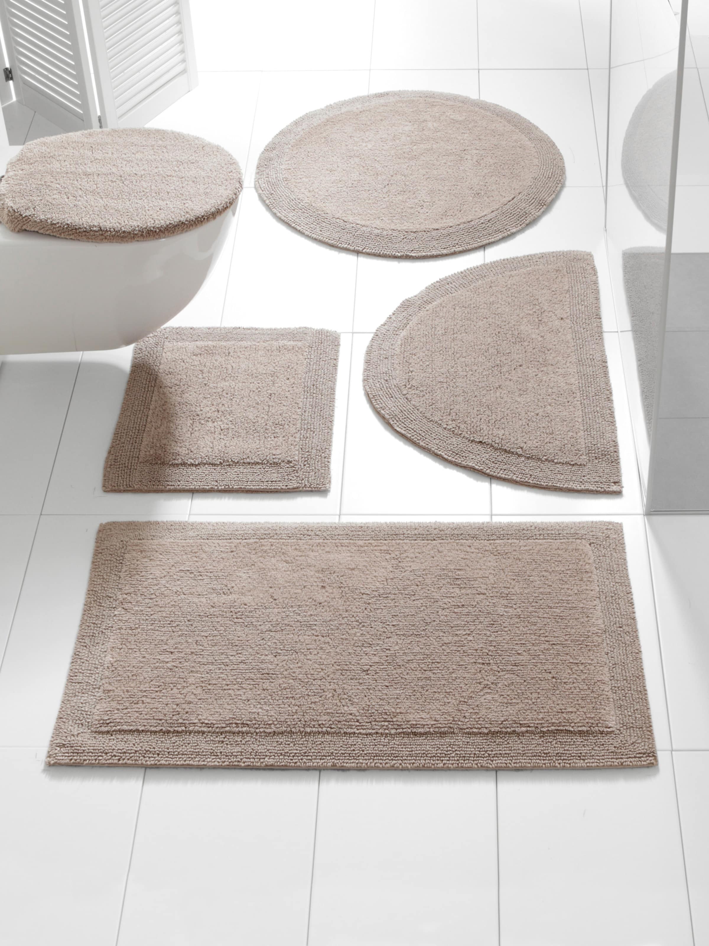 heine home Badteppich in taupe