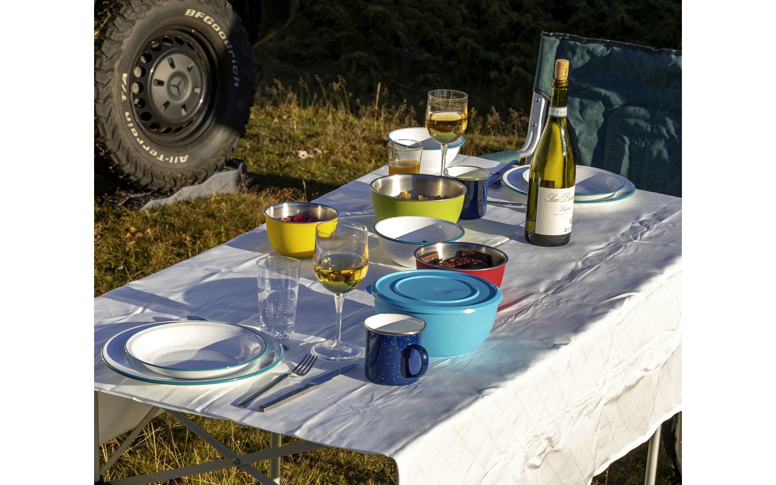 Origin Outdoors Emaille Tasse 360 ml rot