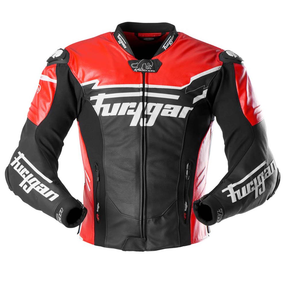 Furygan - Blouson Sirius Noir / Rouge / Blanc
