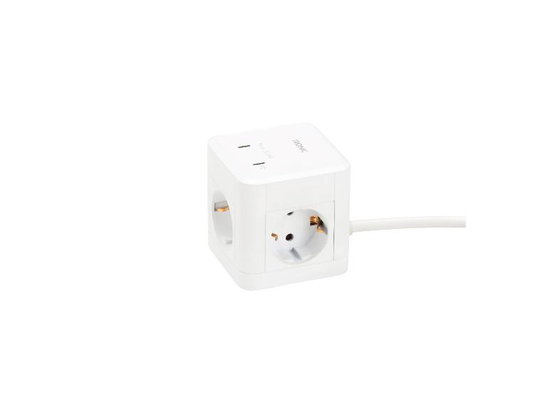 Stekkerdoos met USB-aansluitingen