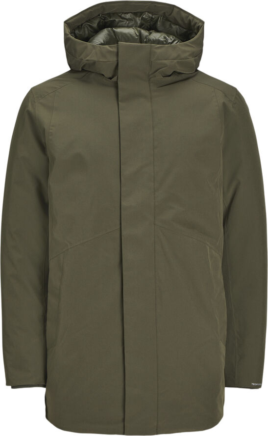Jack & Jones JJEKEEN PARKA SN Grape leaf