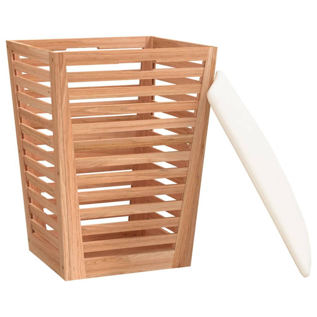 vidaXL Badkamerkruk 40,5x40,5x56 cm massief walnotenhout