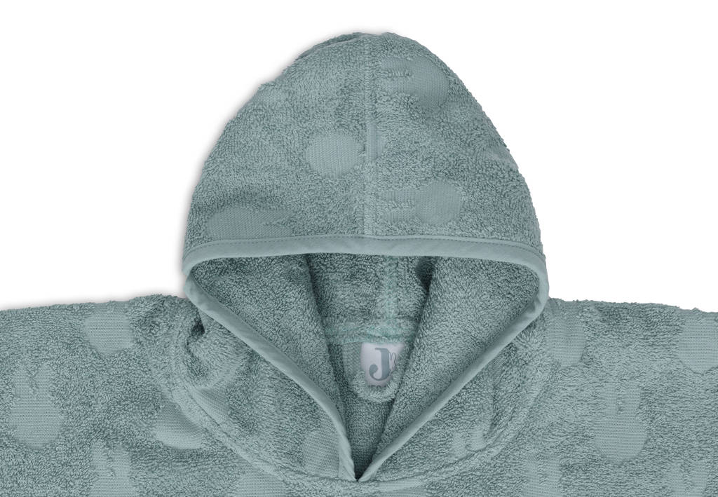 badstof badponcho Miffy Jacquard Sea Green