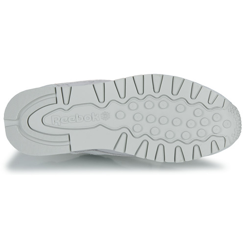 Reebok Classic - CLASSIC LEATHER - Blanc / Argenté