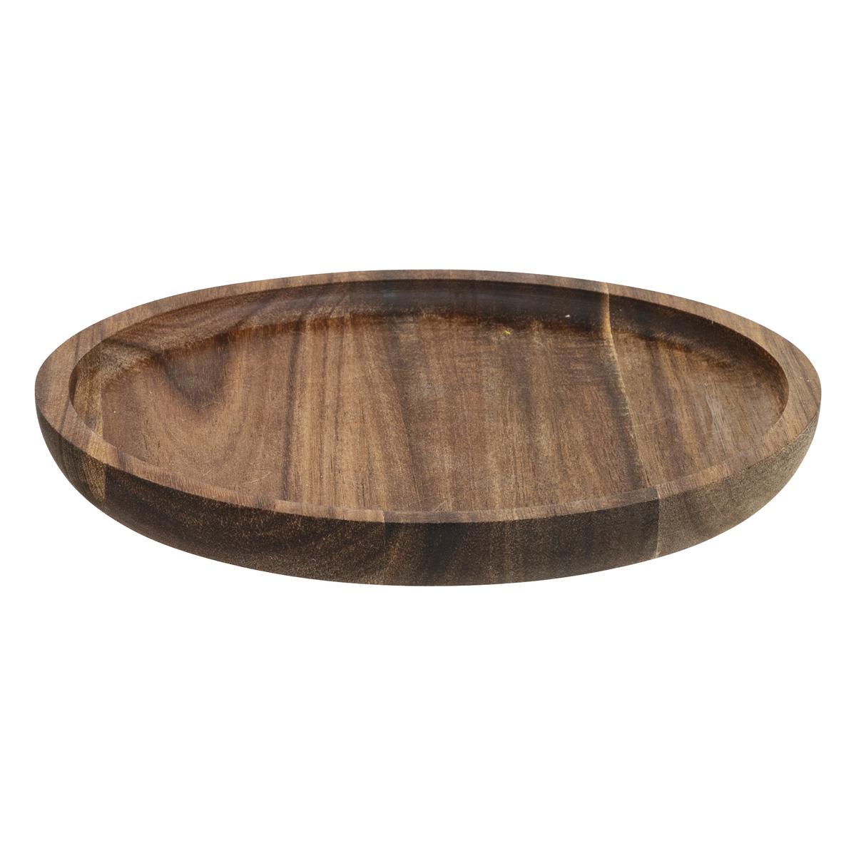 ASSIETTE PRESENTATION ACACIA D.20CM