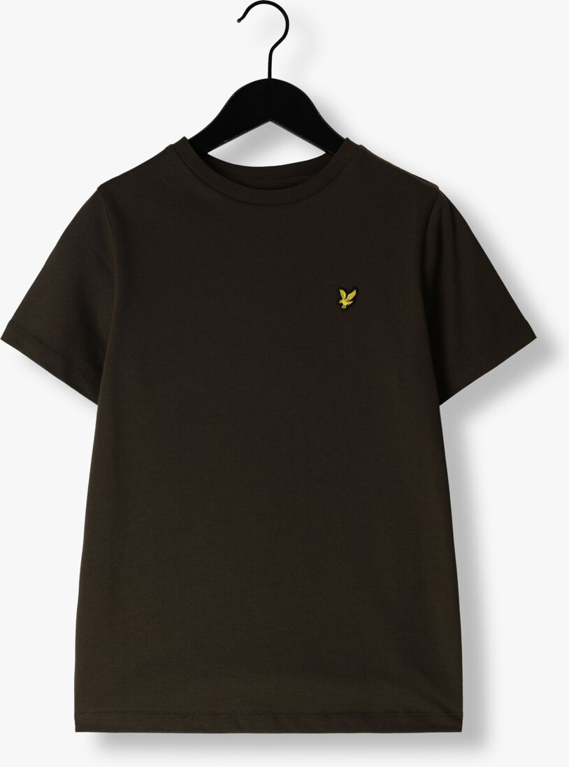 LYLE & SCOTT olijf lyle & scott t-shirt plain t-shirt b
