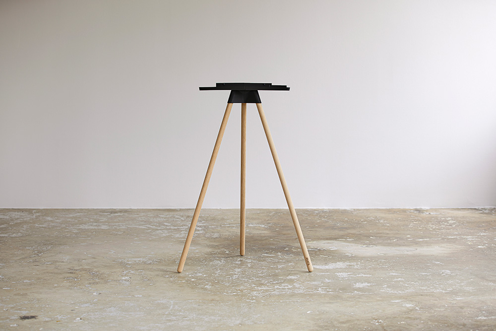 Tons Race Bar Egetræ Hometrainer Stand