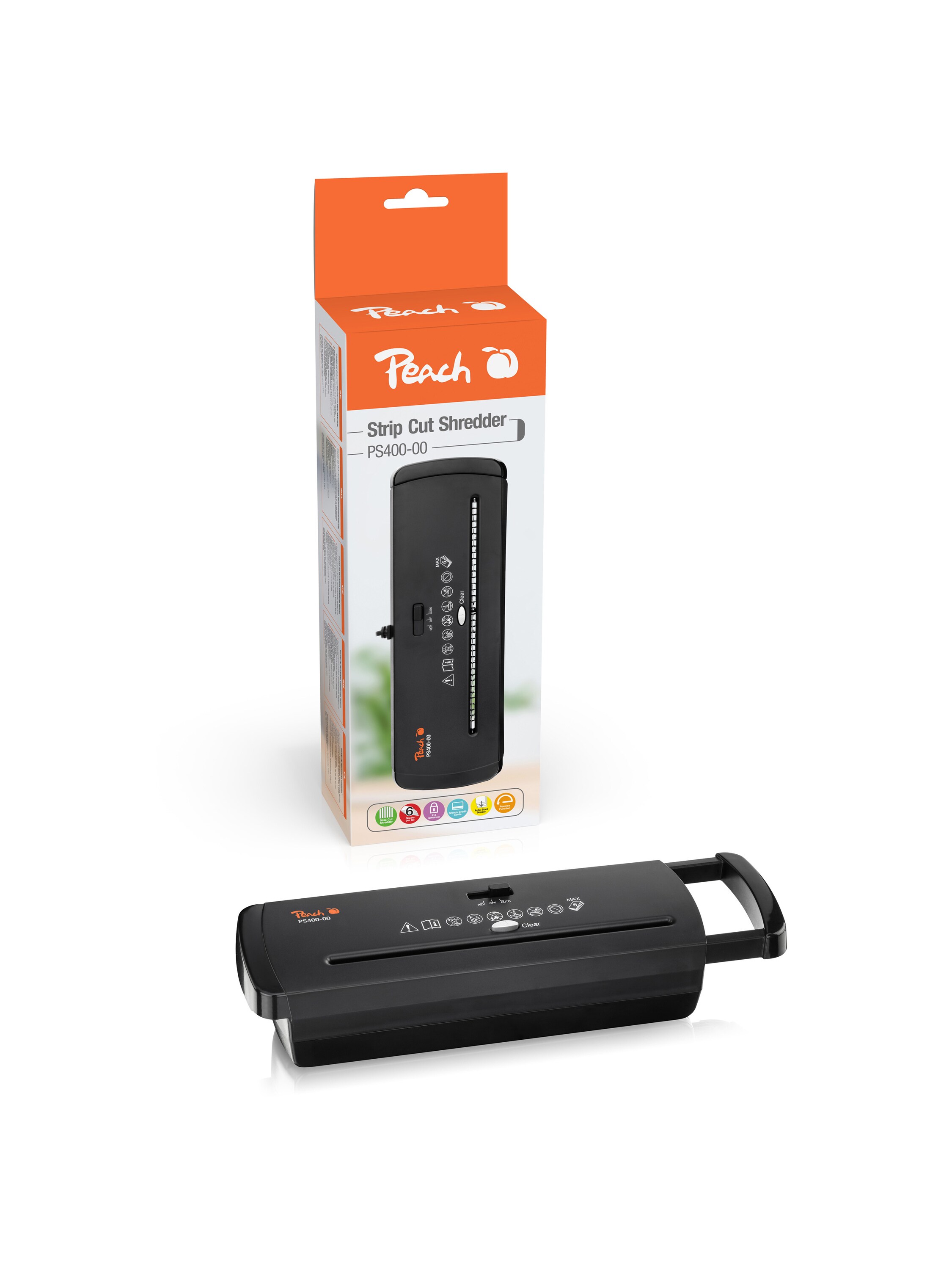 Peach P-2 - 6 Blatt -Aktenvernichter - PS400-00