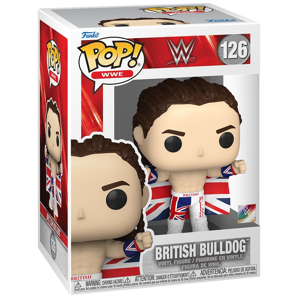 POP! Vinyl 126: WWE British Bulldog