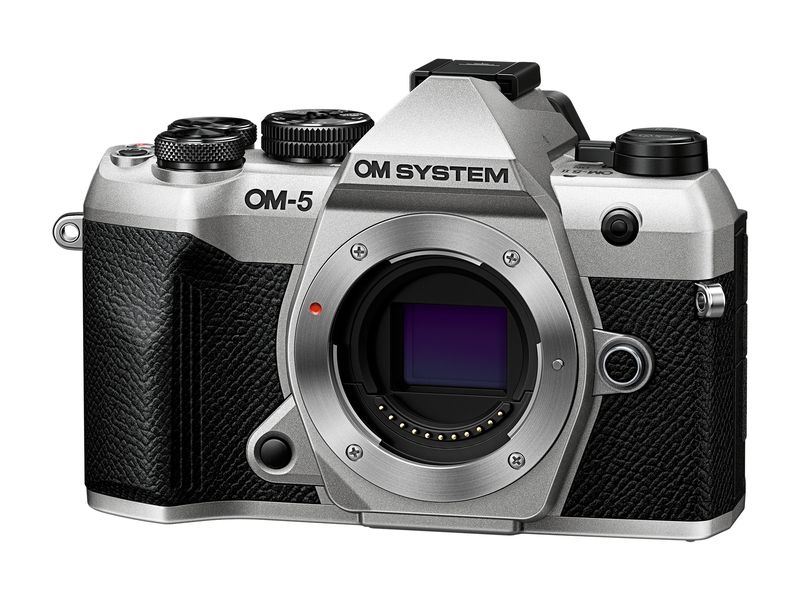 OM-System Fotokamera OM-5 II Body Silber Ultrakompakte, leichte spiegellose Kamera