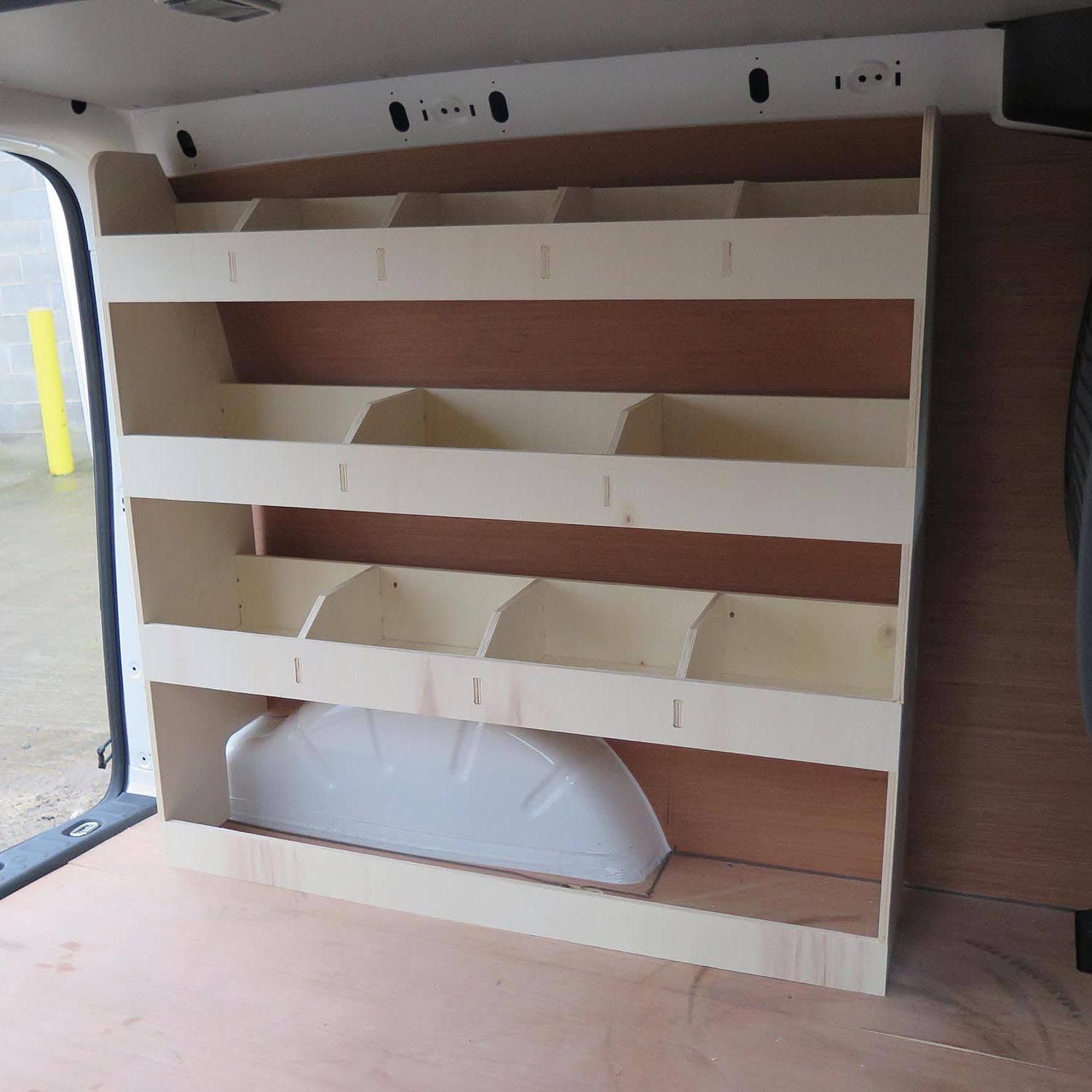 Vanify Kompatibel mit Volkswagen Caddy L1 2003-20 Fahrzeugeinrichtung Fahrzeugregale