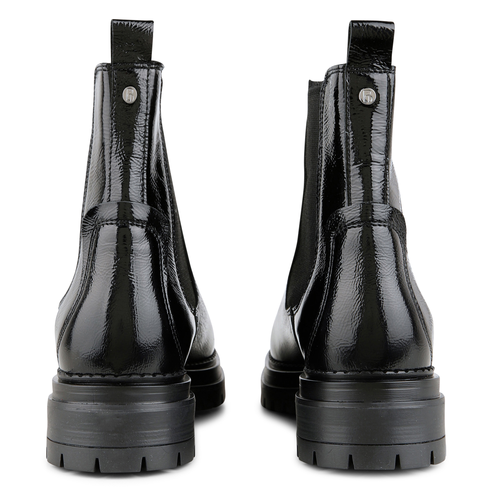 SHARLY - Bottines Chelsea en cuir | Noir