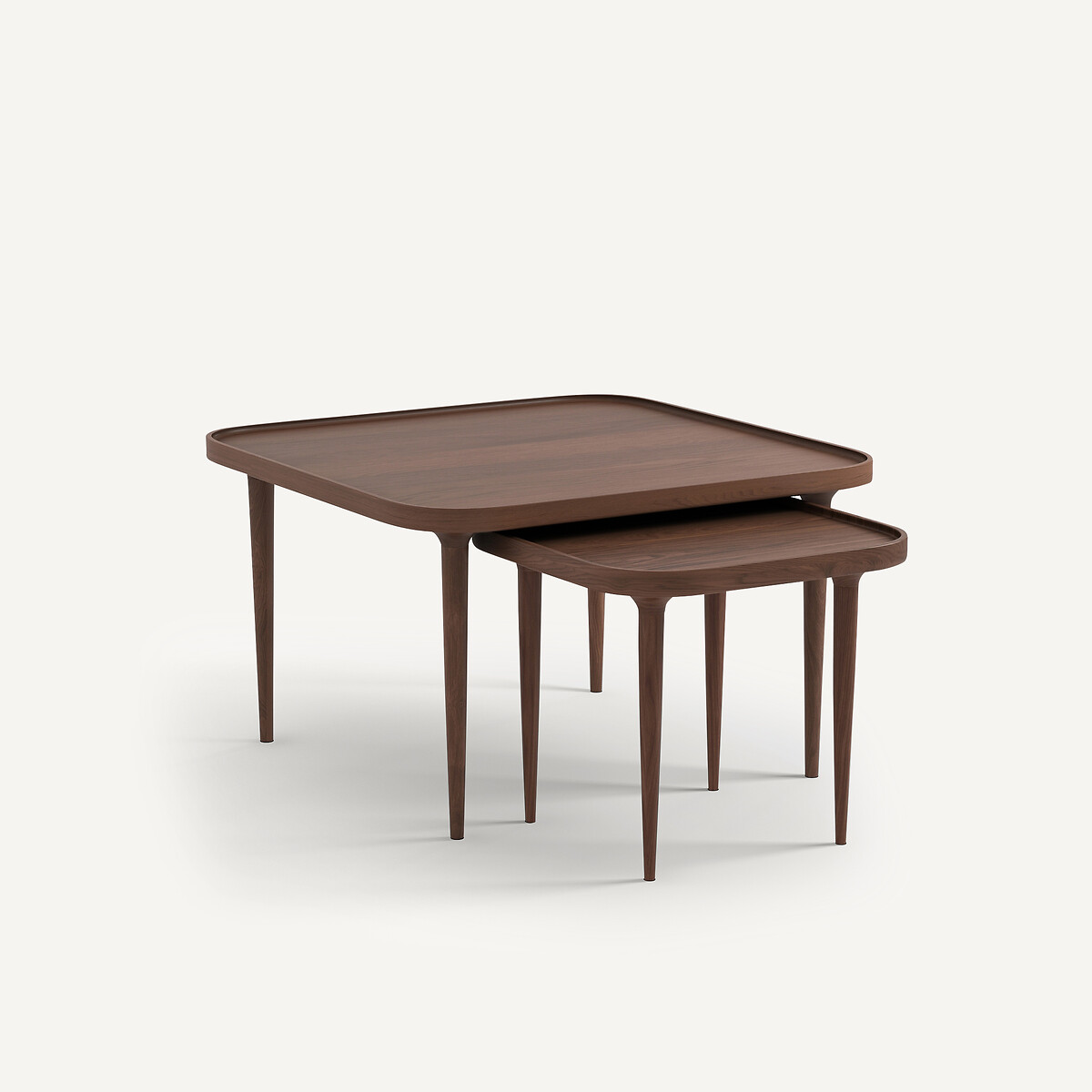AM.PM<br>Mesa de centro em nogueira maciça, modelo pequeno Magosia