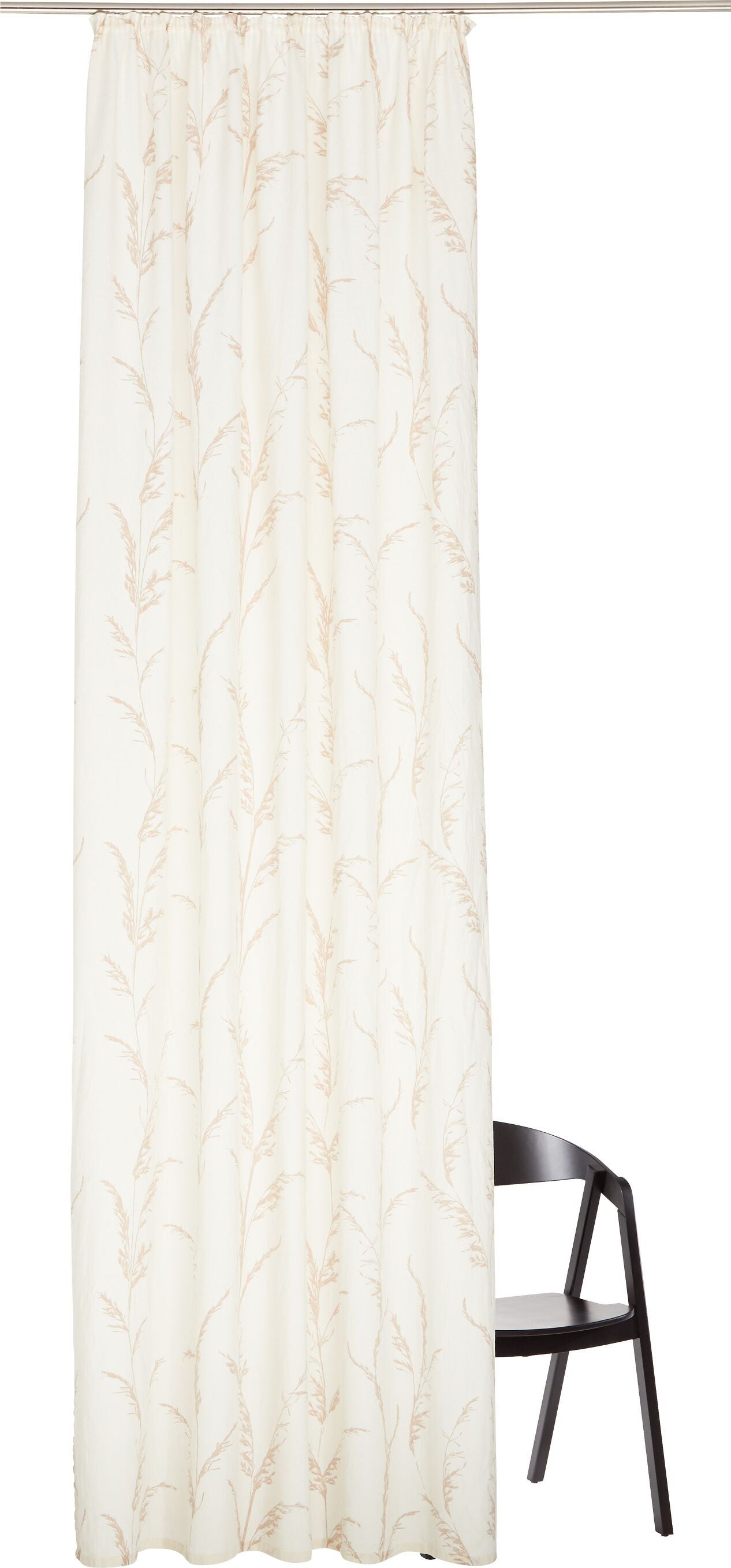 LILIA Fertigvorhang blickdicht - Écru / B: 140.0 cm x H: 270.0 cm