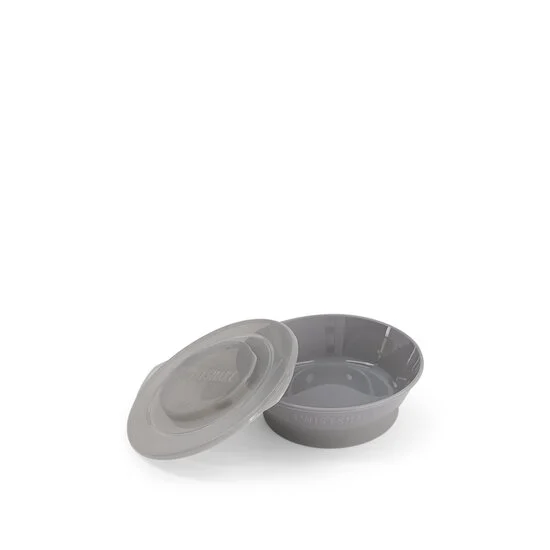 Assiette creuse   Gris        6 mois +   de               Twistshake
