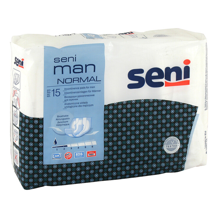 Seni man Einlagen normal, 15 St