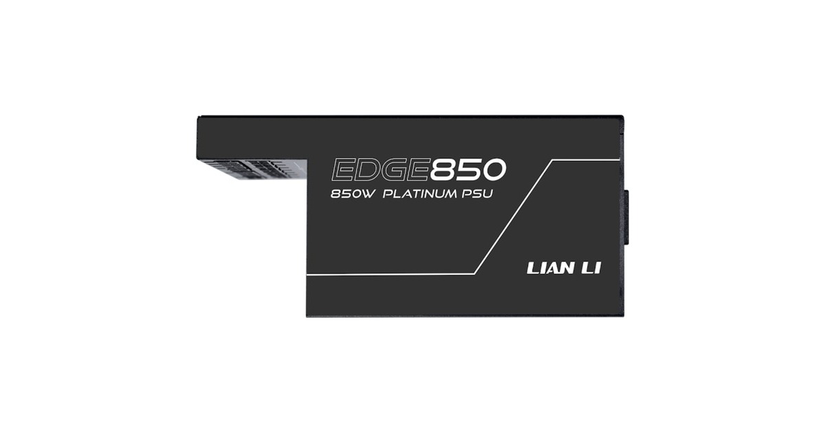 Lian LiEDGE850 modulaire 850 watt voeding   (Zwart, 1x 12V-2x6, 3x PCIe, 4x USB-header)