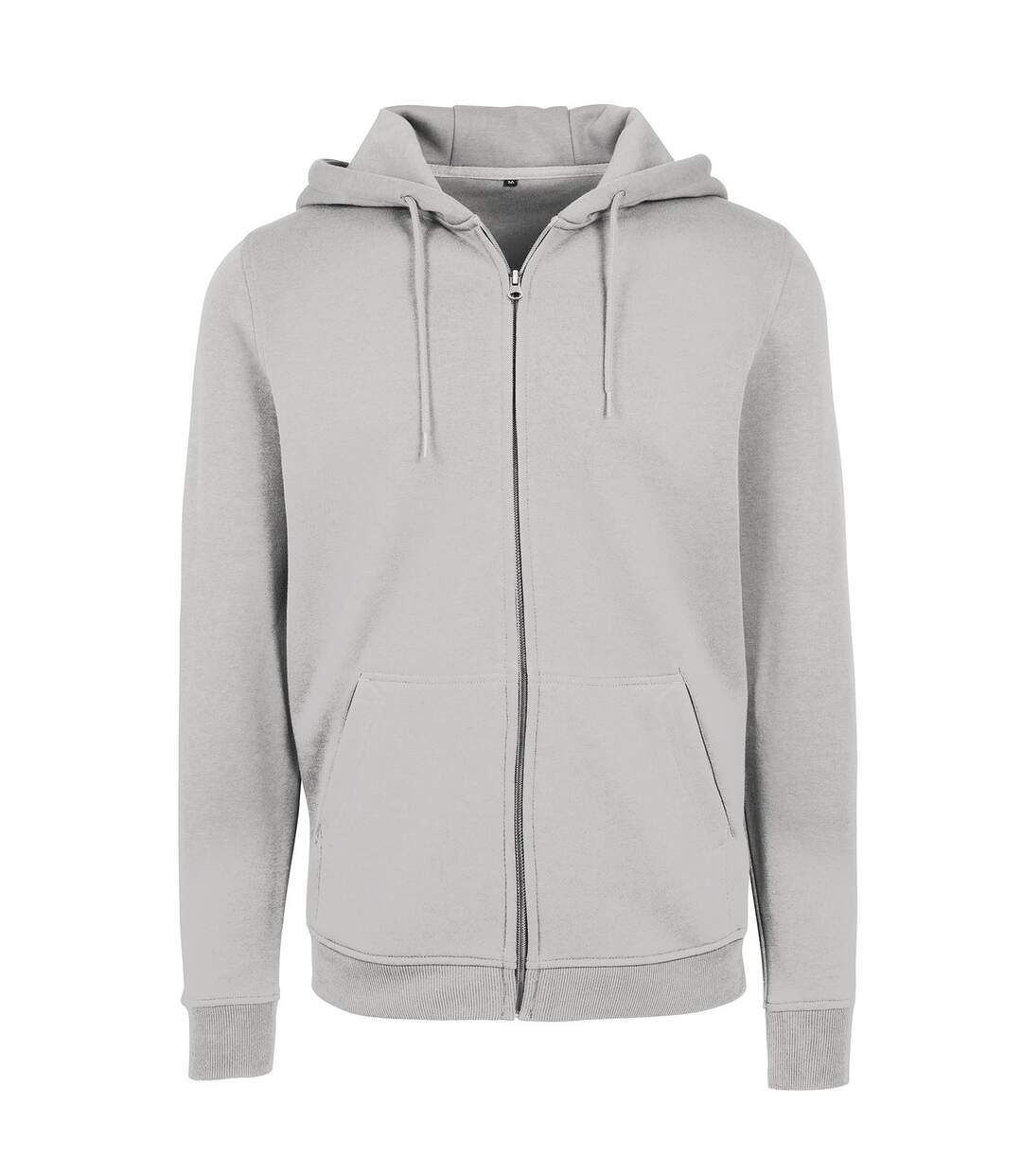 Build Your Brand - Sweat à capuche zippé - Hommes (Gris pâle) - UTRW5680