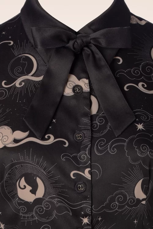 Vixen Moon Phases kattenjurk in zwart