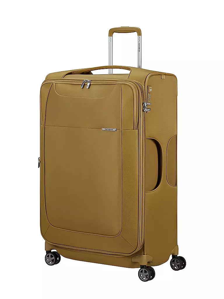 SAMSONITE Trolley  D'LITE SPINNER 78cm erweiterbar mustard yellow senf
