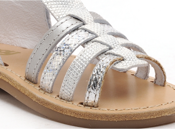Bopy nu pieds bebe regine blanc