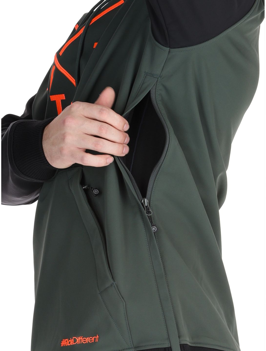 ORBITAL softshell ski-jas heren