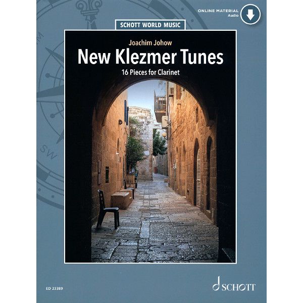 Schott New Klezmer Tunes For Clarinet