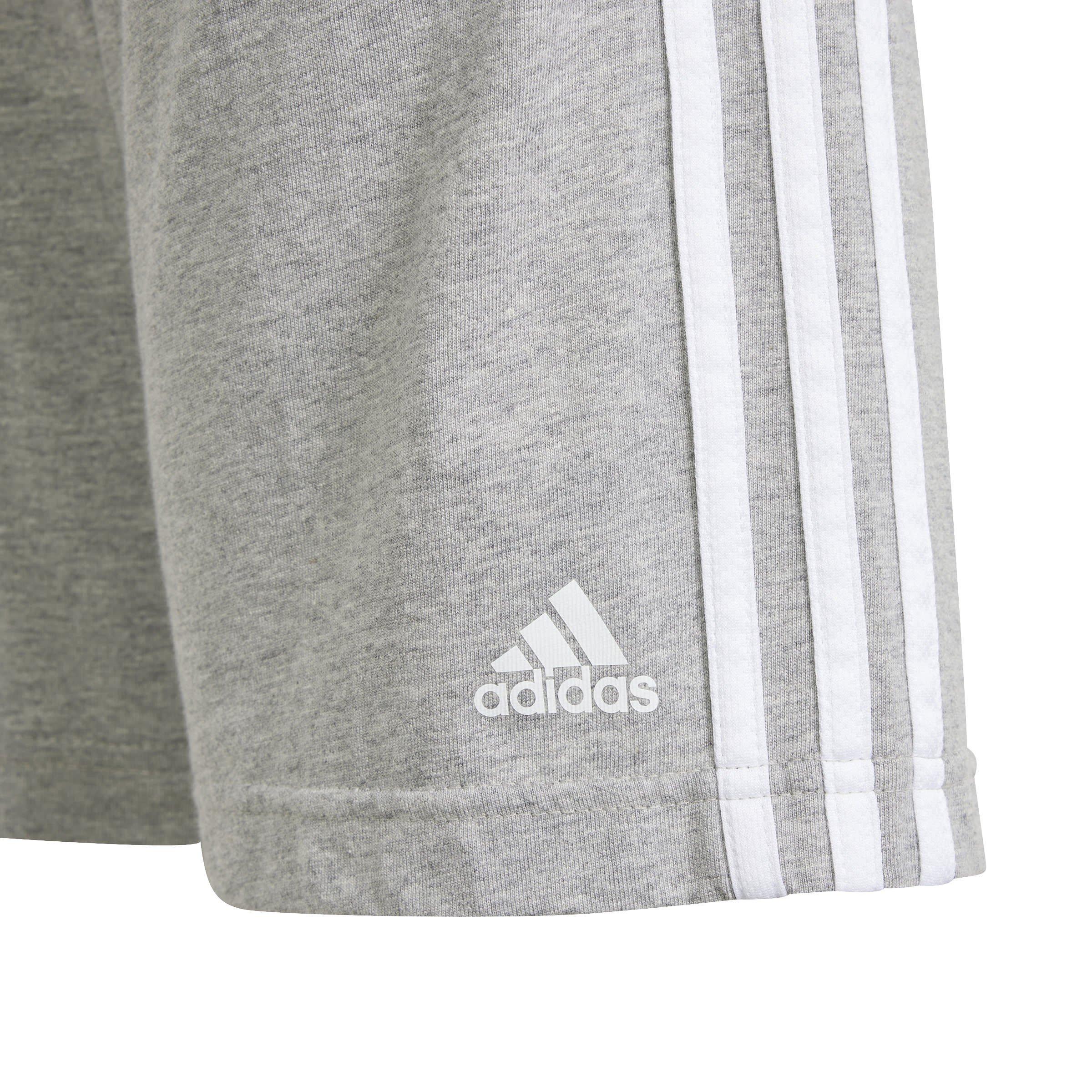 adidas Essentials 3 Stripe Jersey Short Juniors