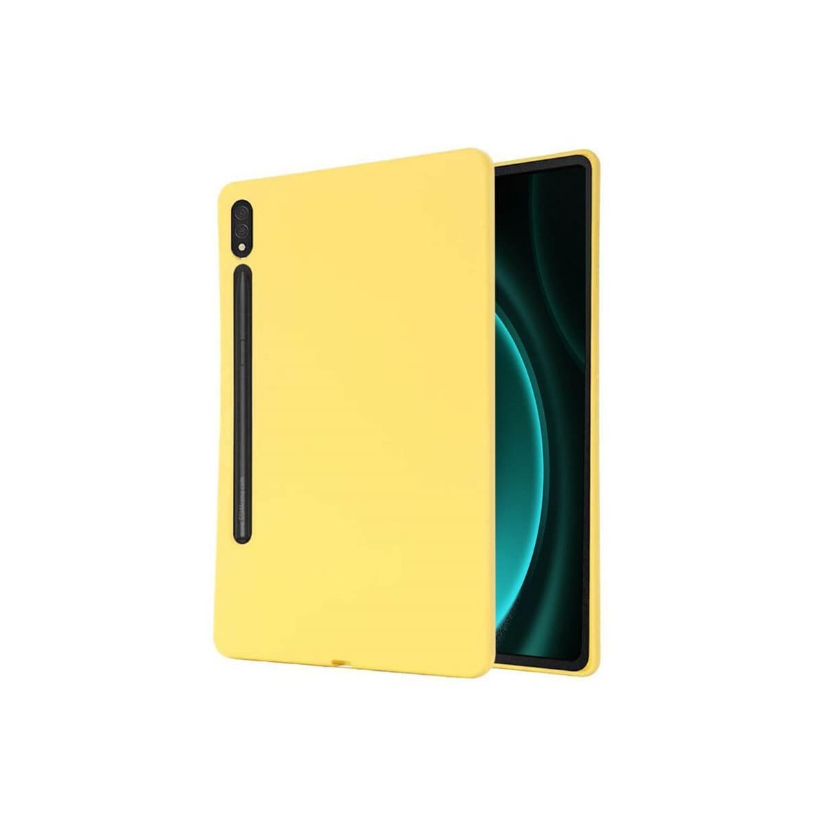 Liquid silikondeksel Samsung Galaxy Tab S9 FE Plus - Gul