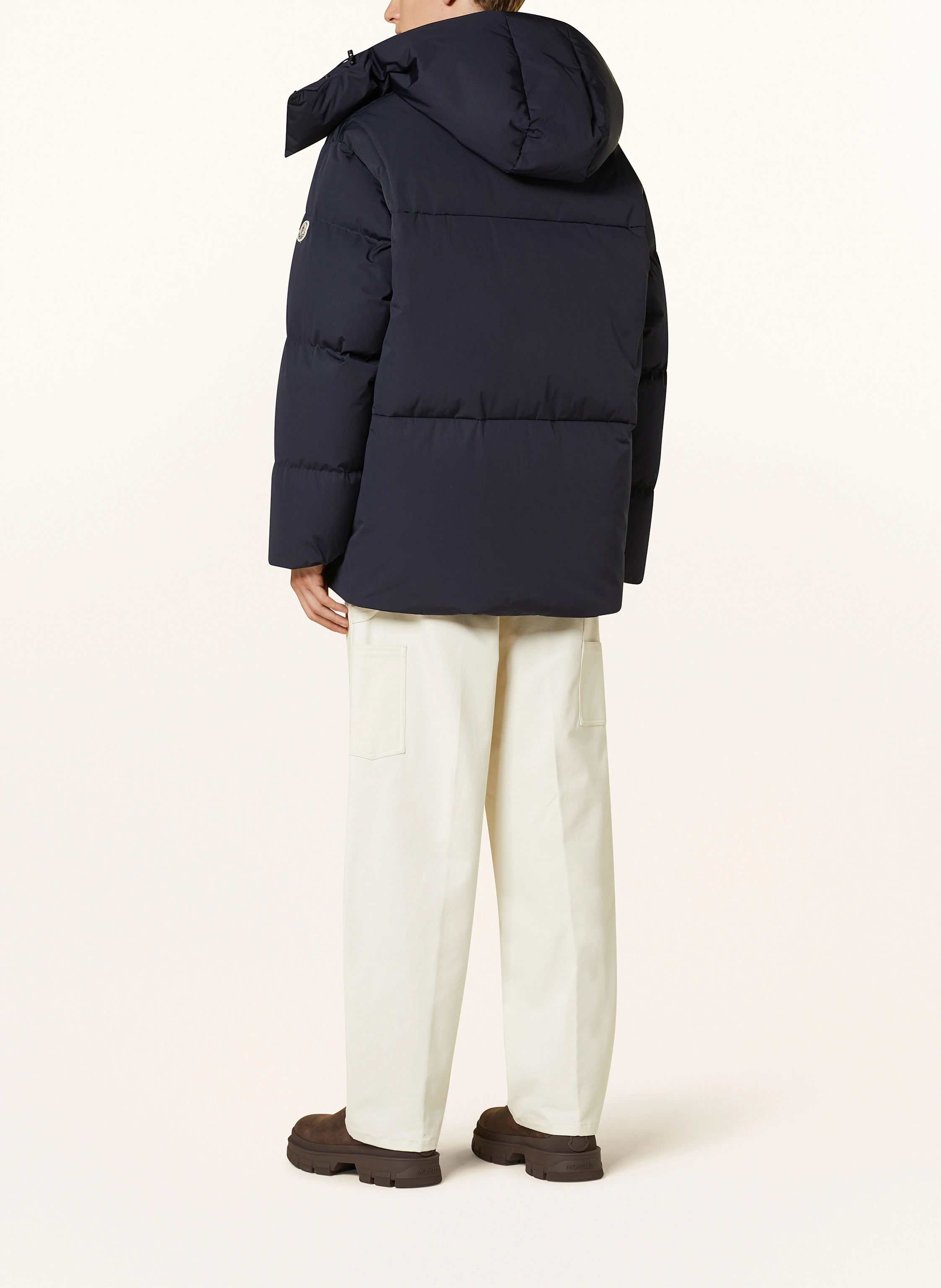 MONCLER Daunenjacke HABAGAT mit abnehmbarer Kapuze
