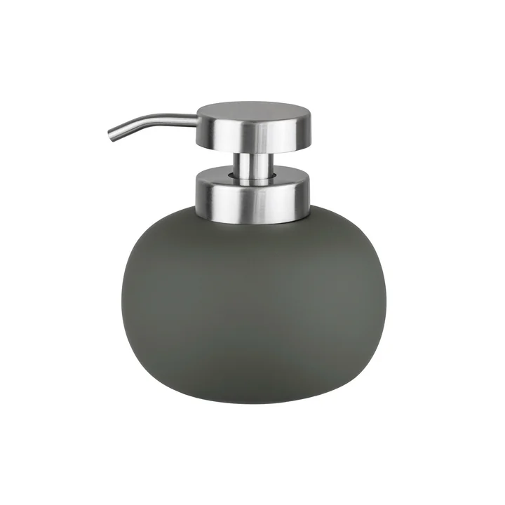 Mette Ditmer - Lotus Play Seifenspender, H 13 cm, dark olive