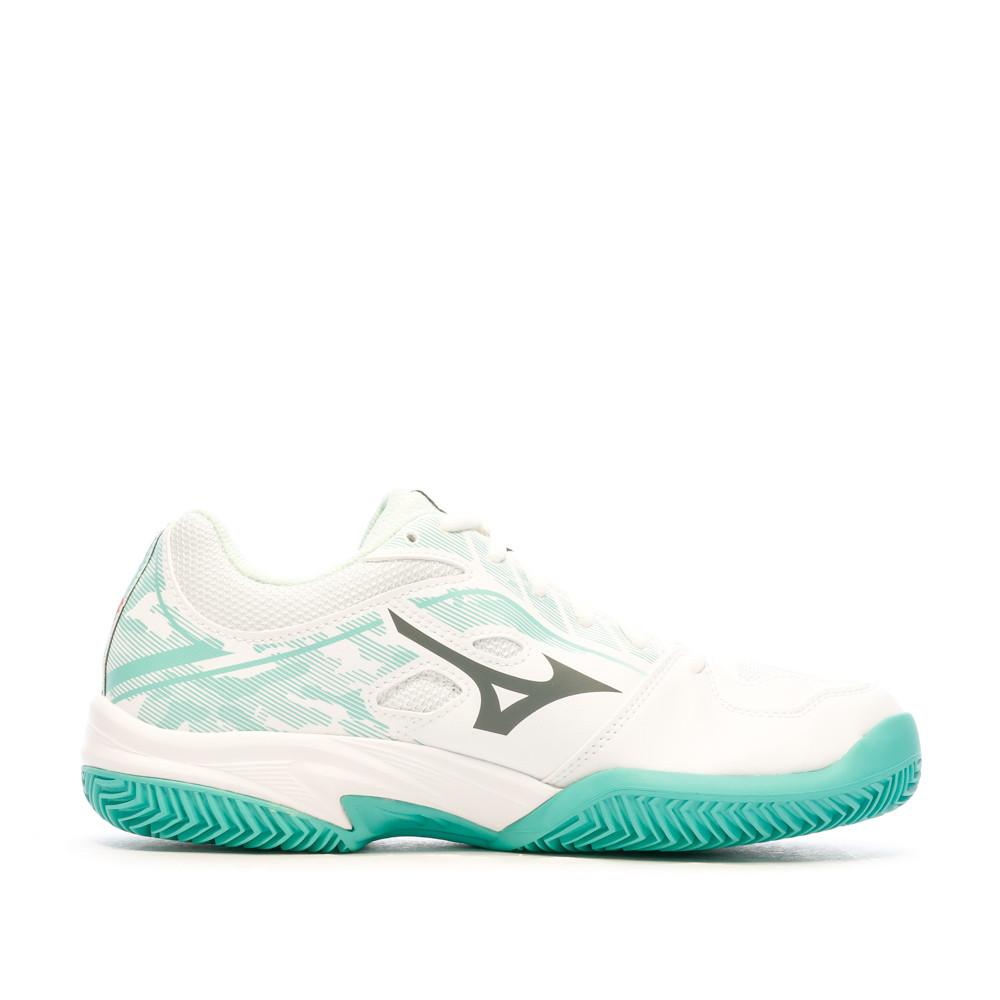 Mizuno Chaussures de Padel Blanches Femme Mizuno Break Shot