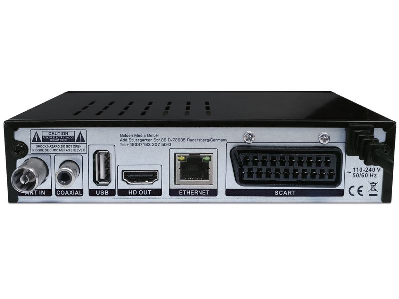 Golden Media Kabel-Receiver Mania 828 Full-HD-Kabelreceiver
