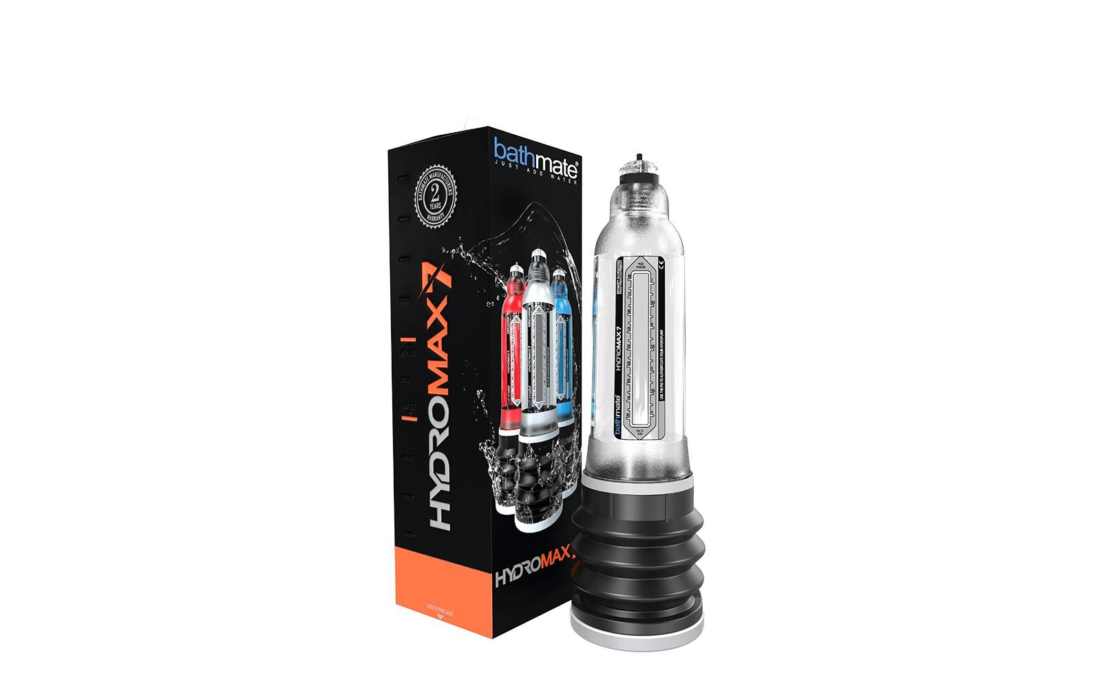 Penispumpe Hydromax7 transparentPenispumpe Bathmate Hydromax7