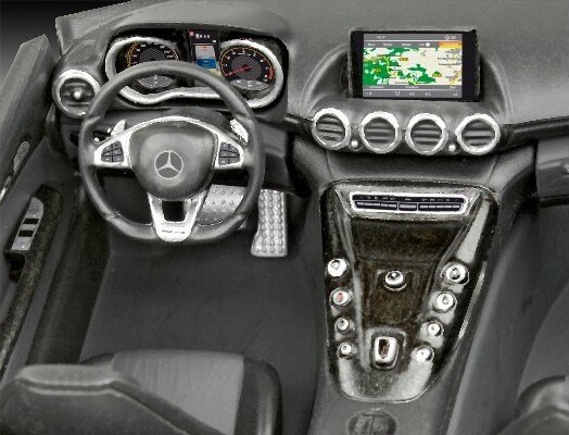 Revell - Mercedes Amg Gt Bil Byggesæt - 1:24 - Level 3 - 07028