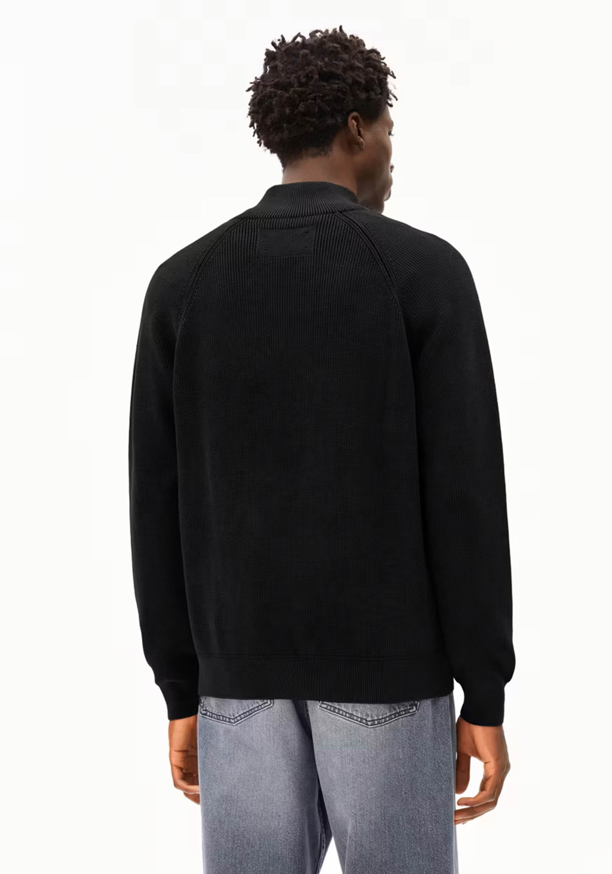 Armedangels Strickjacke Aartyom Gmt Dye Black